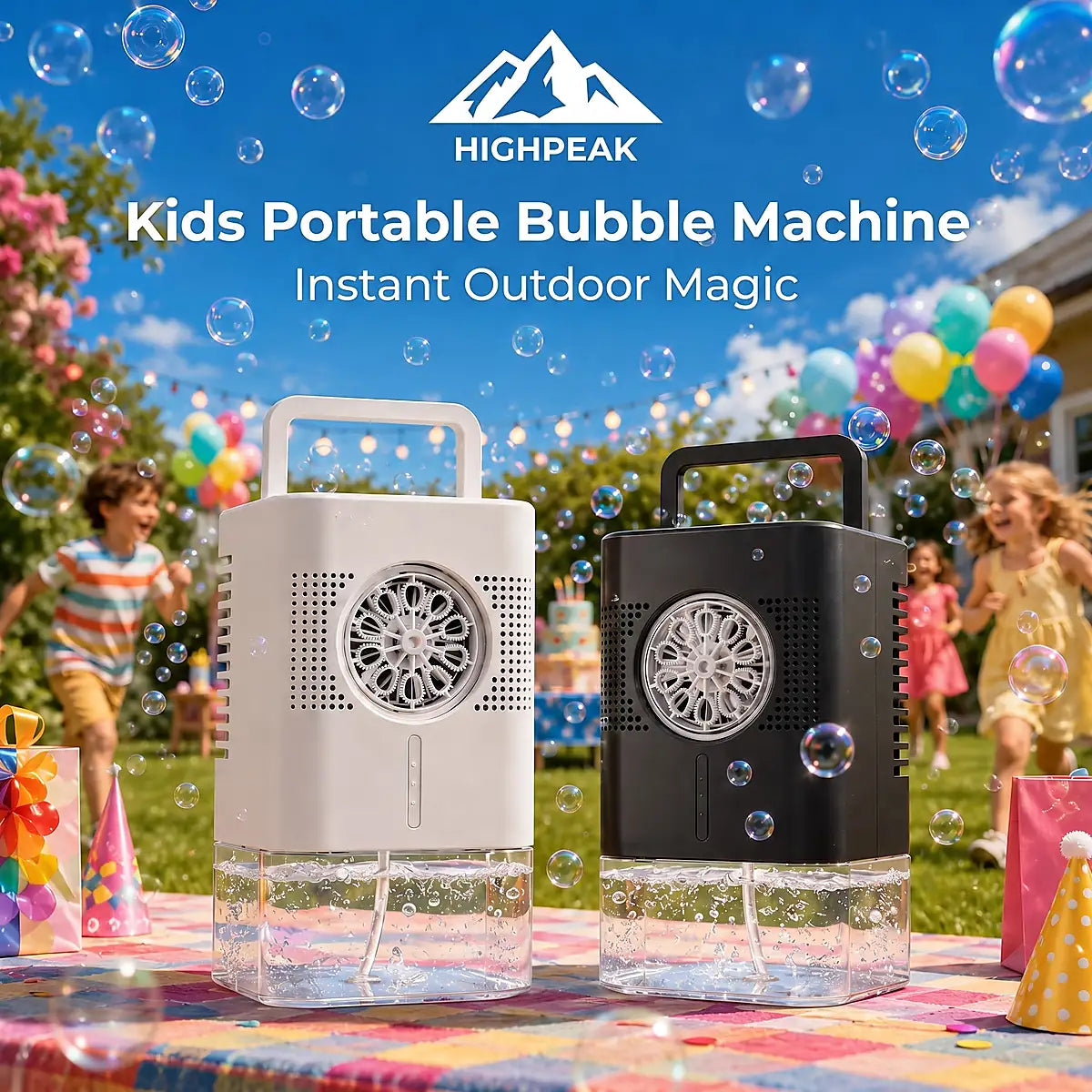 Kids Portable Bubble Machine