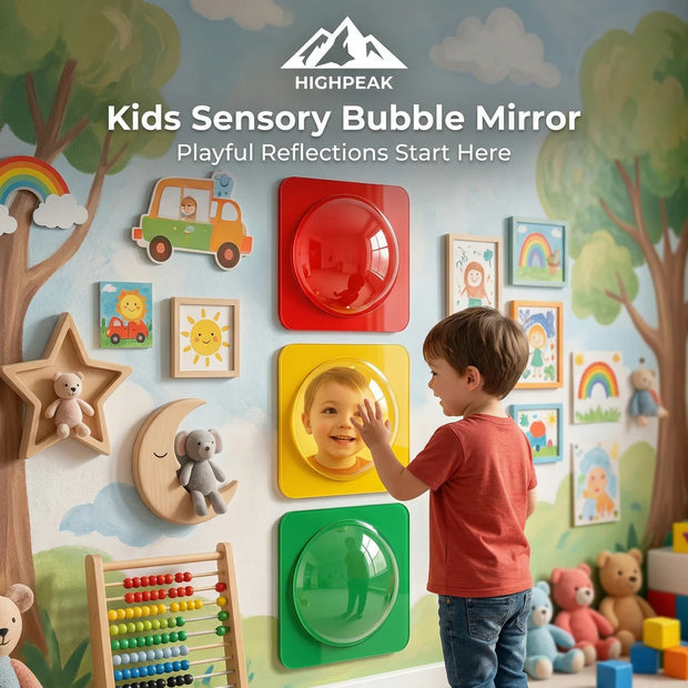 Kids Sensory Bubble Mirror