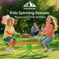 Kids Spinning Seesaw