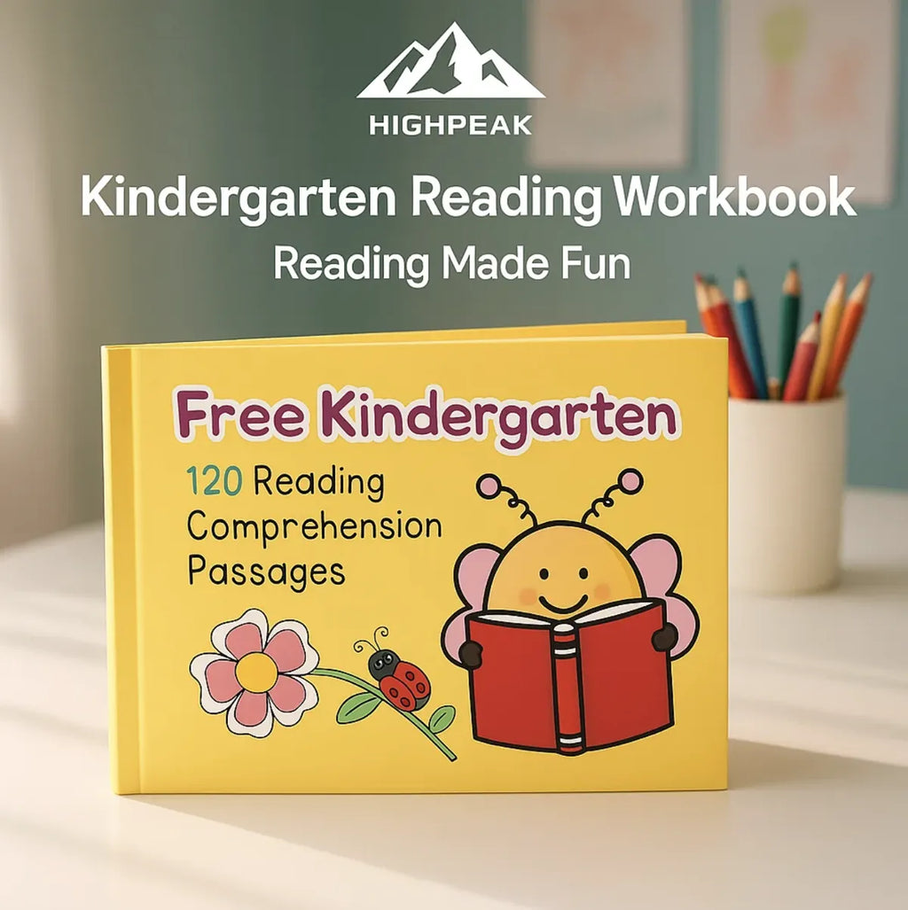 Kindergarten Reading Comprehension Workbook