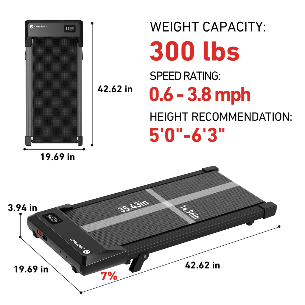 DeerRun Incline Walking Pad
