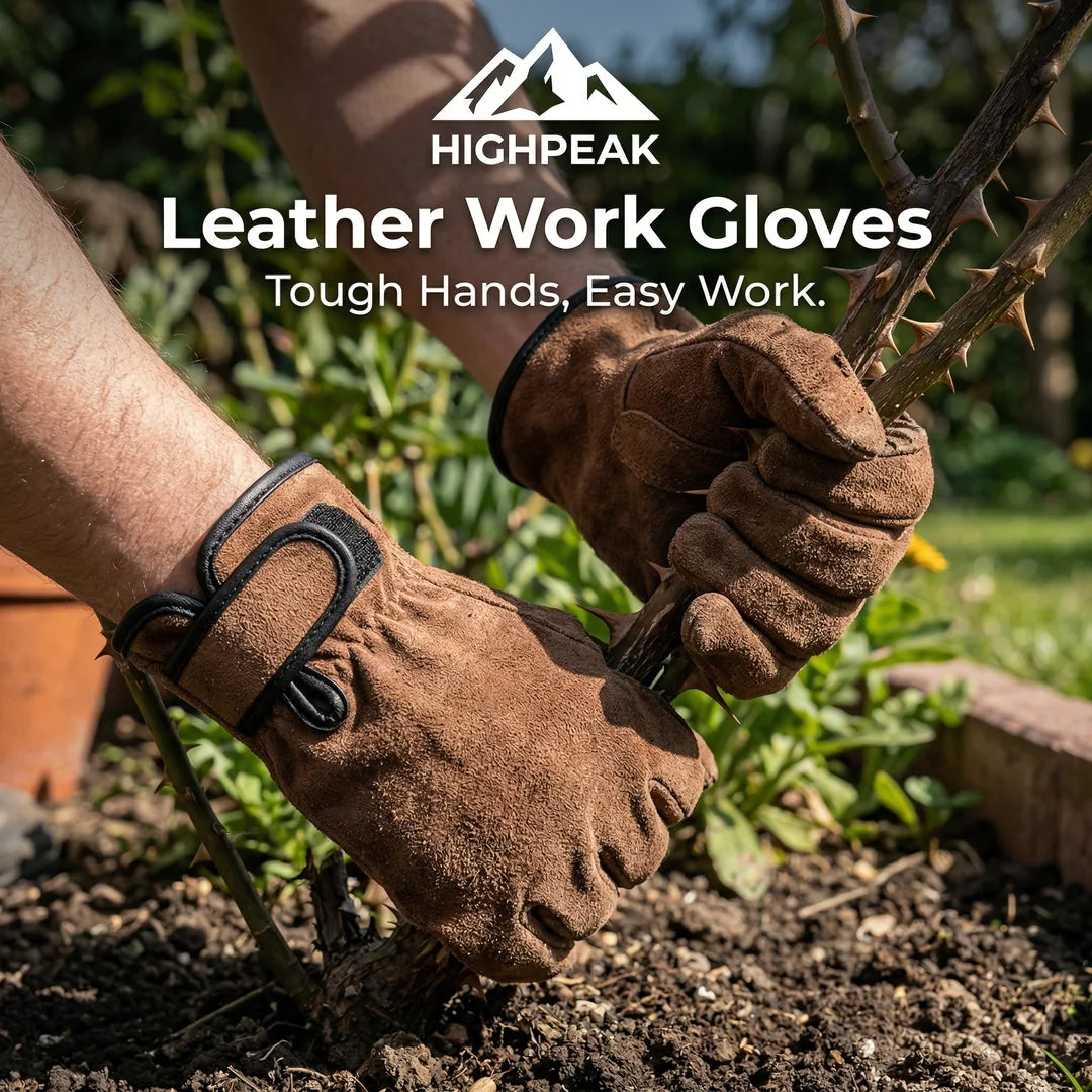 Leather Work Gloves