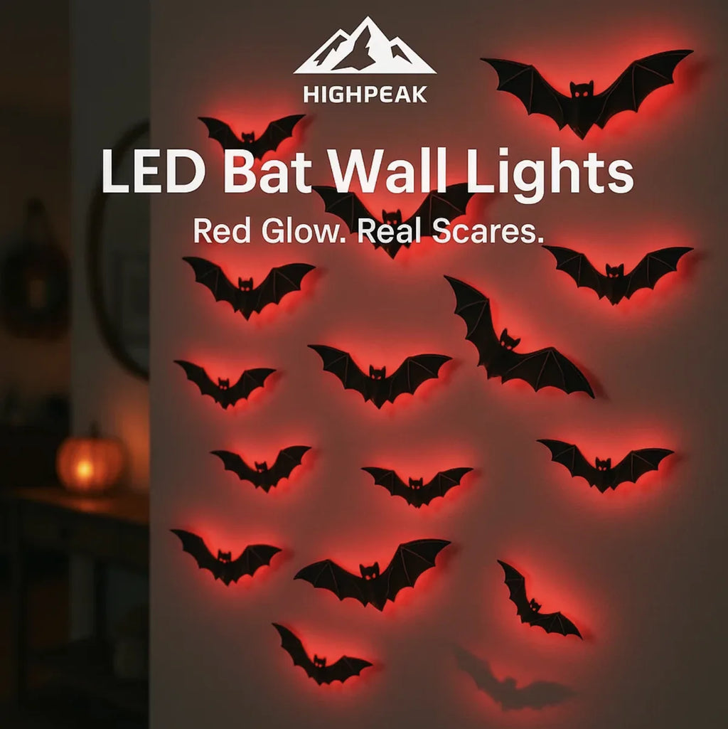 LED Bat Wall Lights