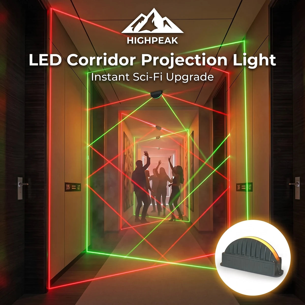 LED Corridor Projection Light