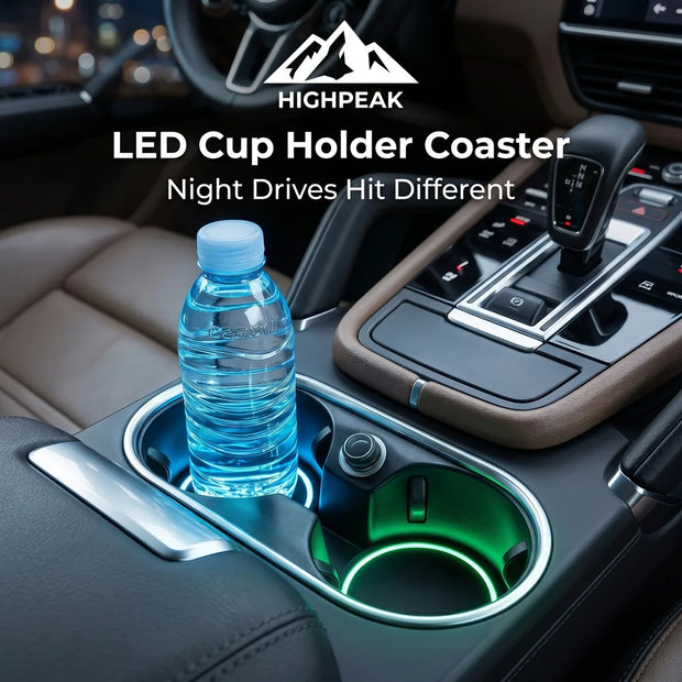 LED Cup Holder Coaster