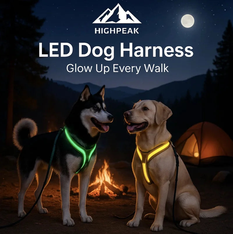 LED Dog Harness