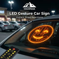LED Gesture Car Sign