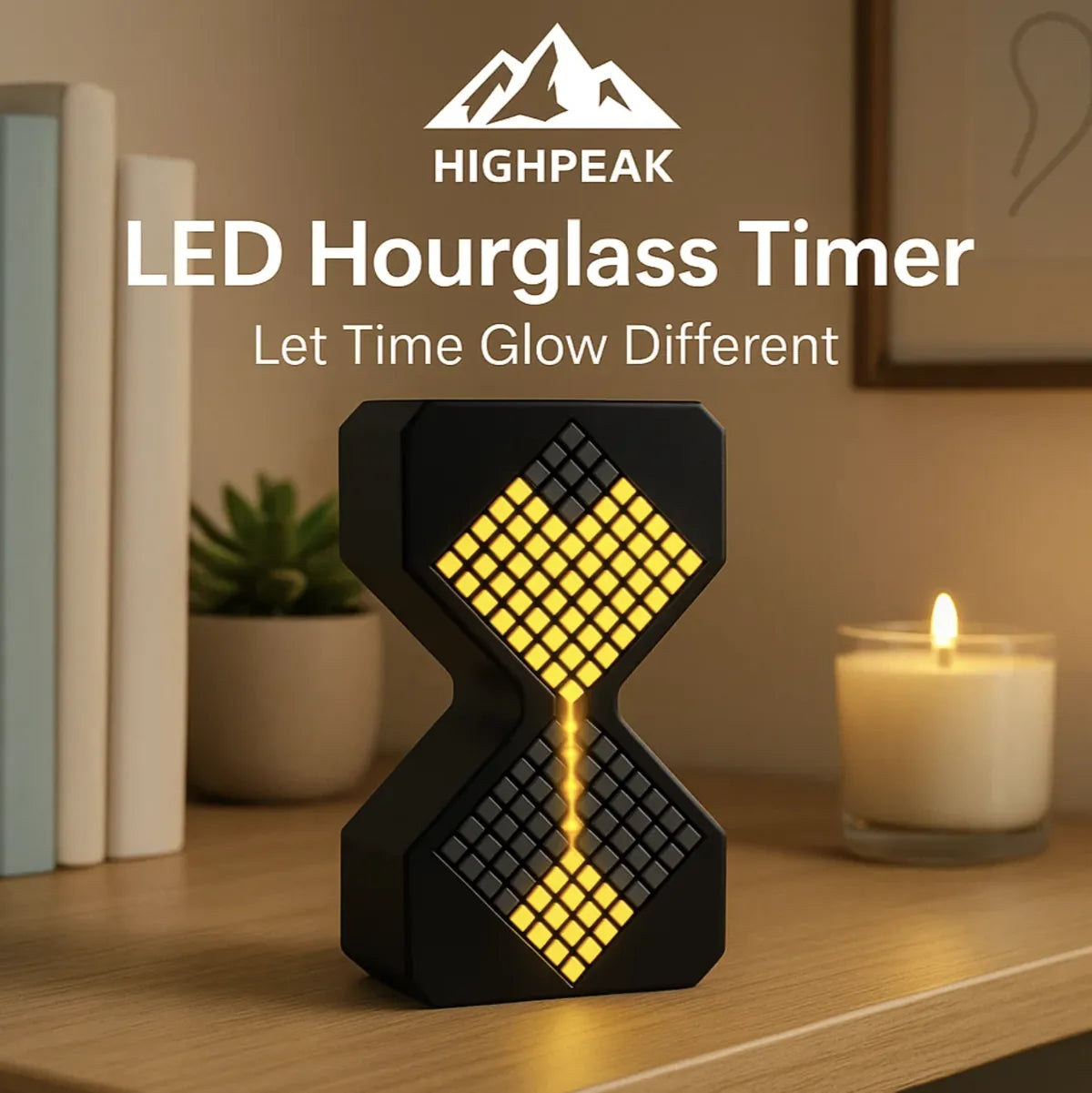 LED Hourglass Timer