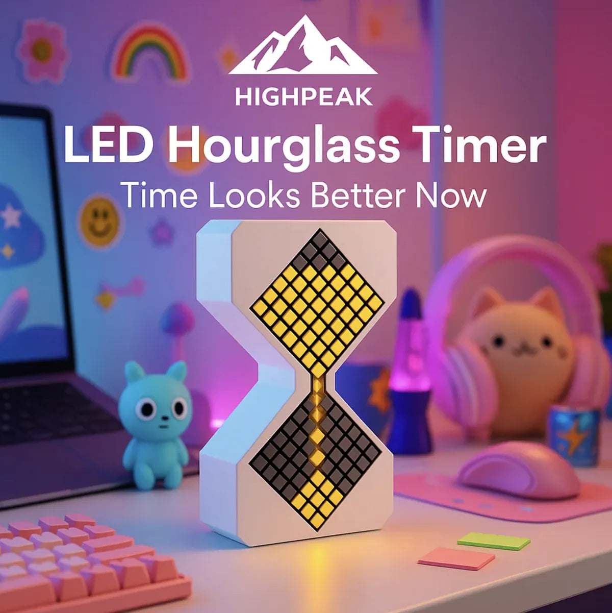 LED Hourglass Timer
