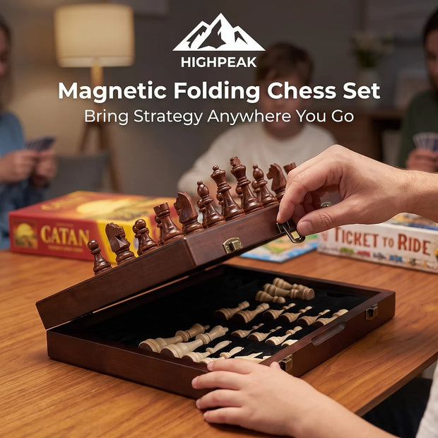 Magnetic Folding Chess Set