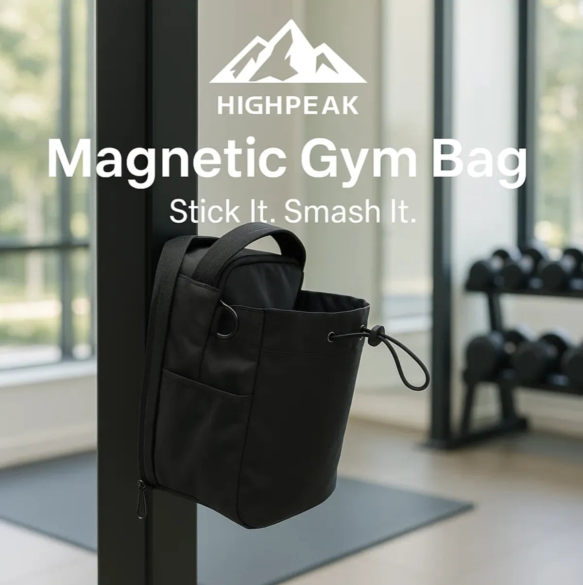Magnetic Gym Bag