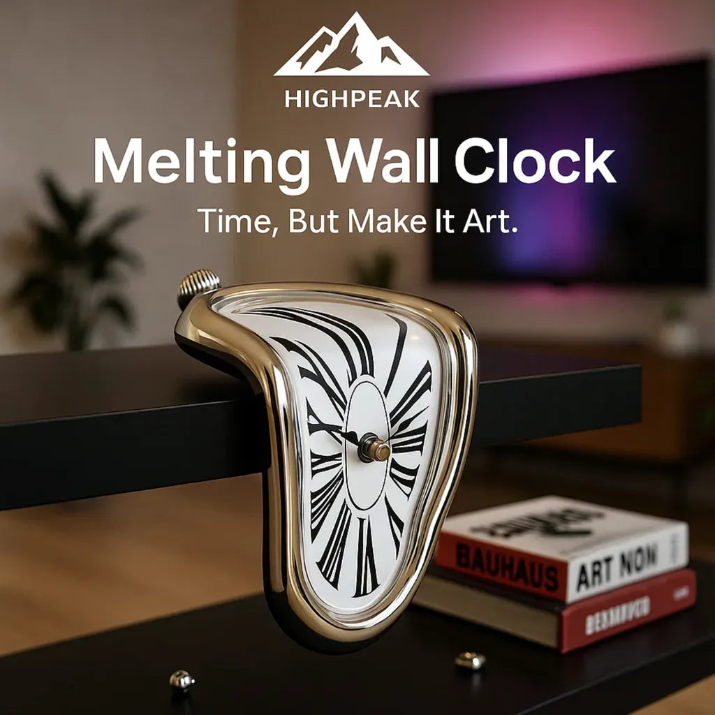 Melting Wall Clock
