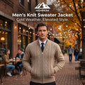 Men’s Knit Sweater Jacket