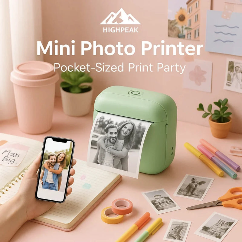 Mini Photo Printer