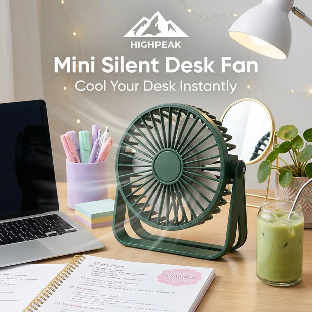 Mini Silent Desk Fan
