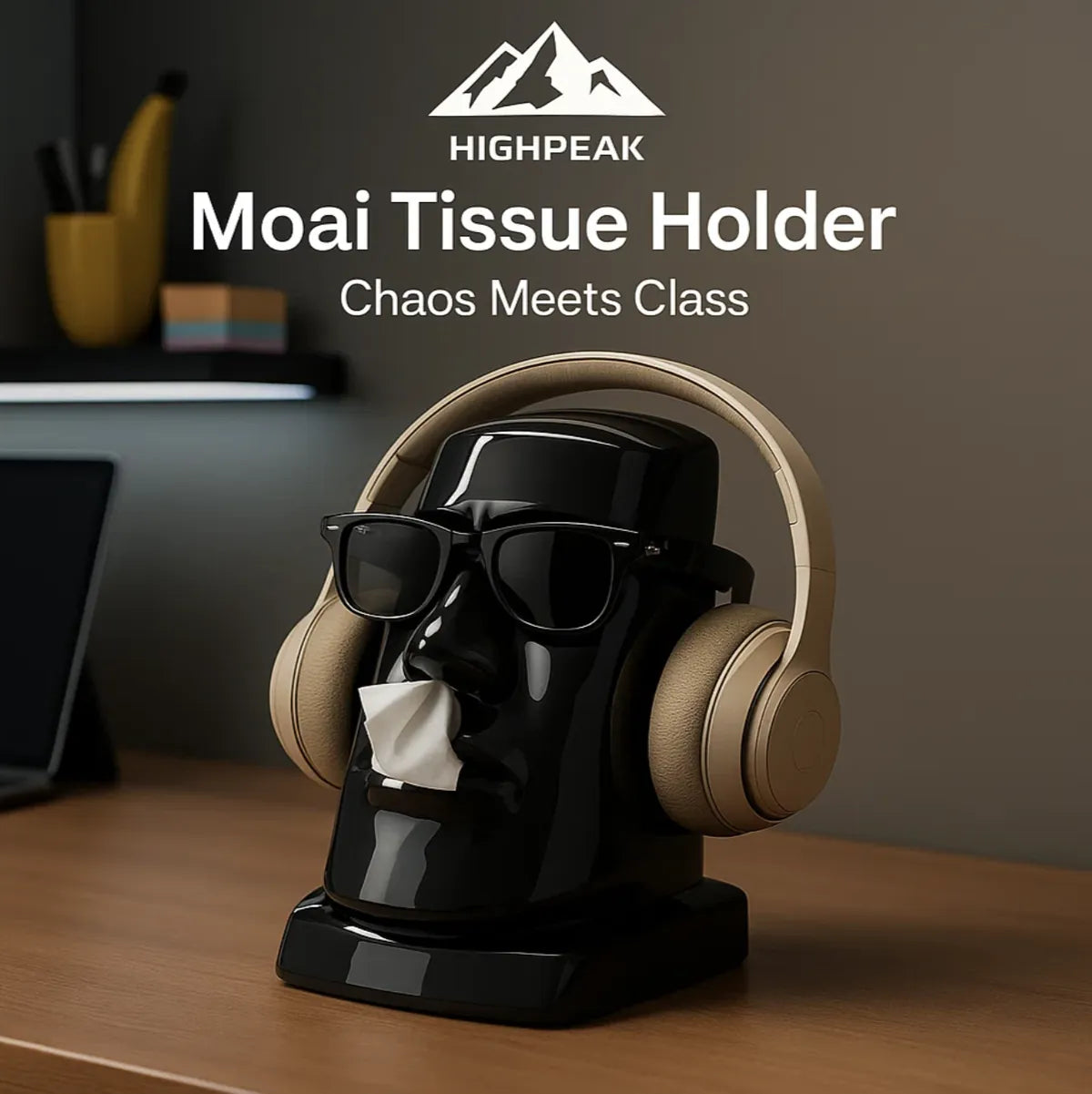 Moai Tissue Holder