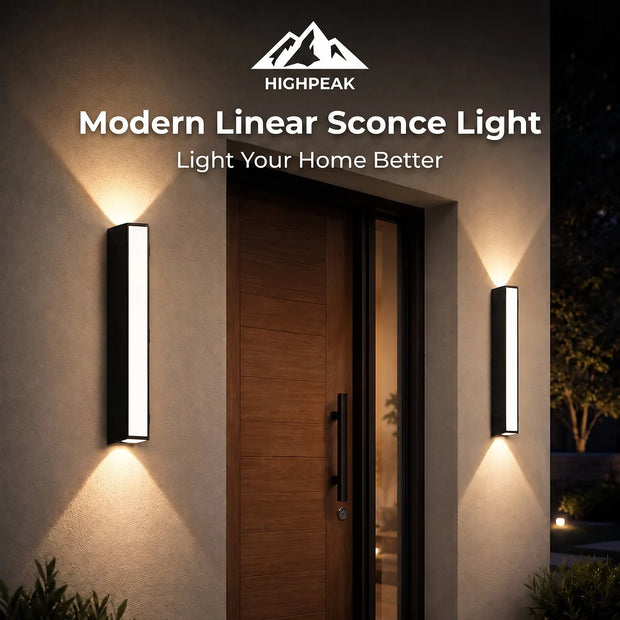 Modern Linear Sconce Light