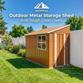 Outdoor Metal Storage Shed