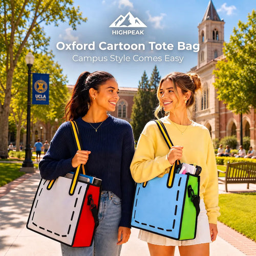 Oxford Cartoon Tote Bag