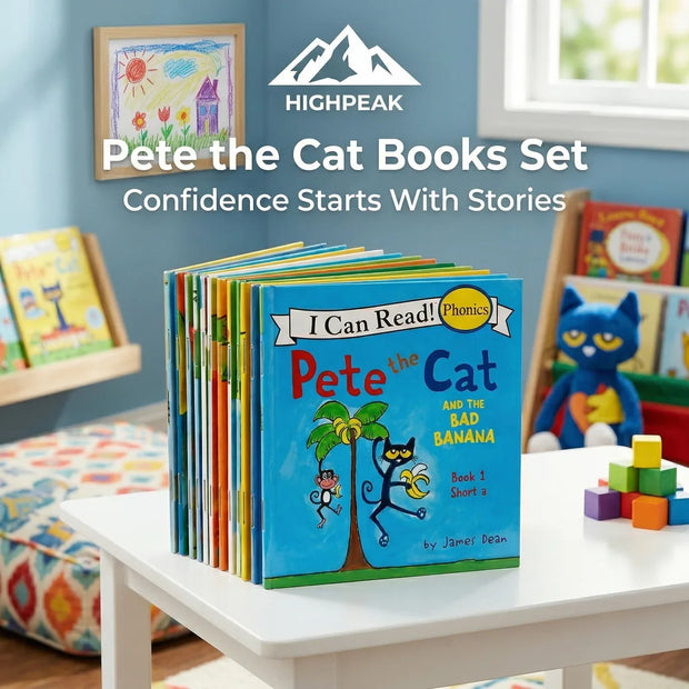Pete the Cat Books Set