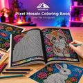 Pixel Mosaic Coloring Book