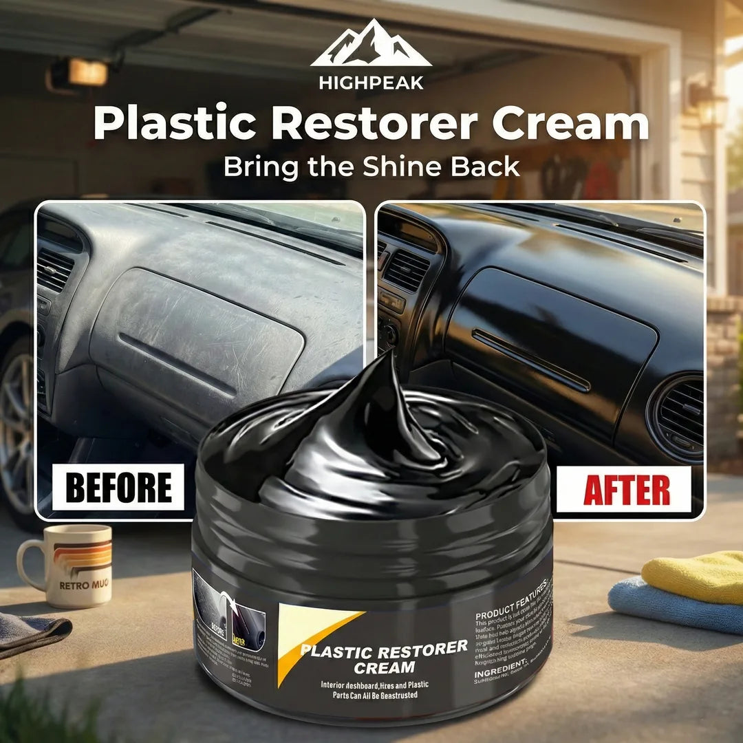 Plastic Restorer Cream