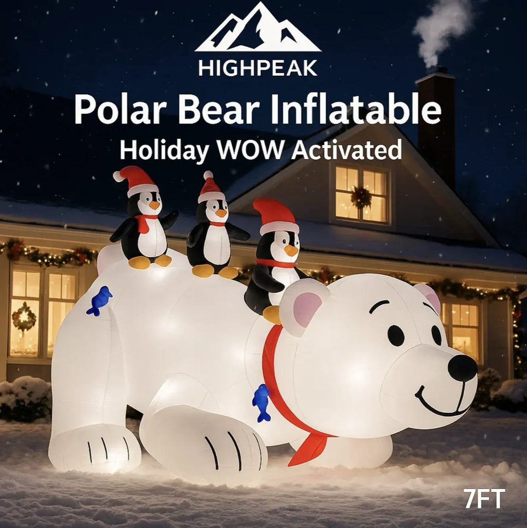 7FT Polar Bear Inflatable