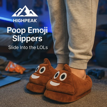Poop Emoji Slippers
