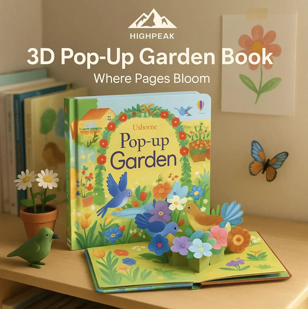 3D Pop-Up Garden Book
