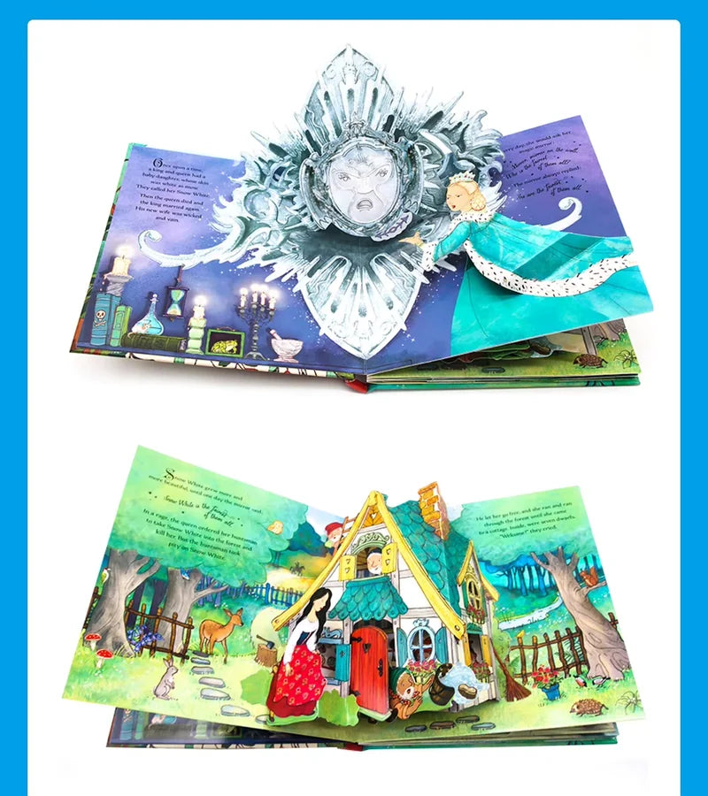 3D Pop-Up Snow White Book