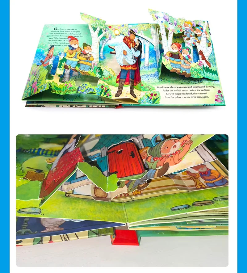 3D Pop-Up Snow White Book