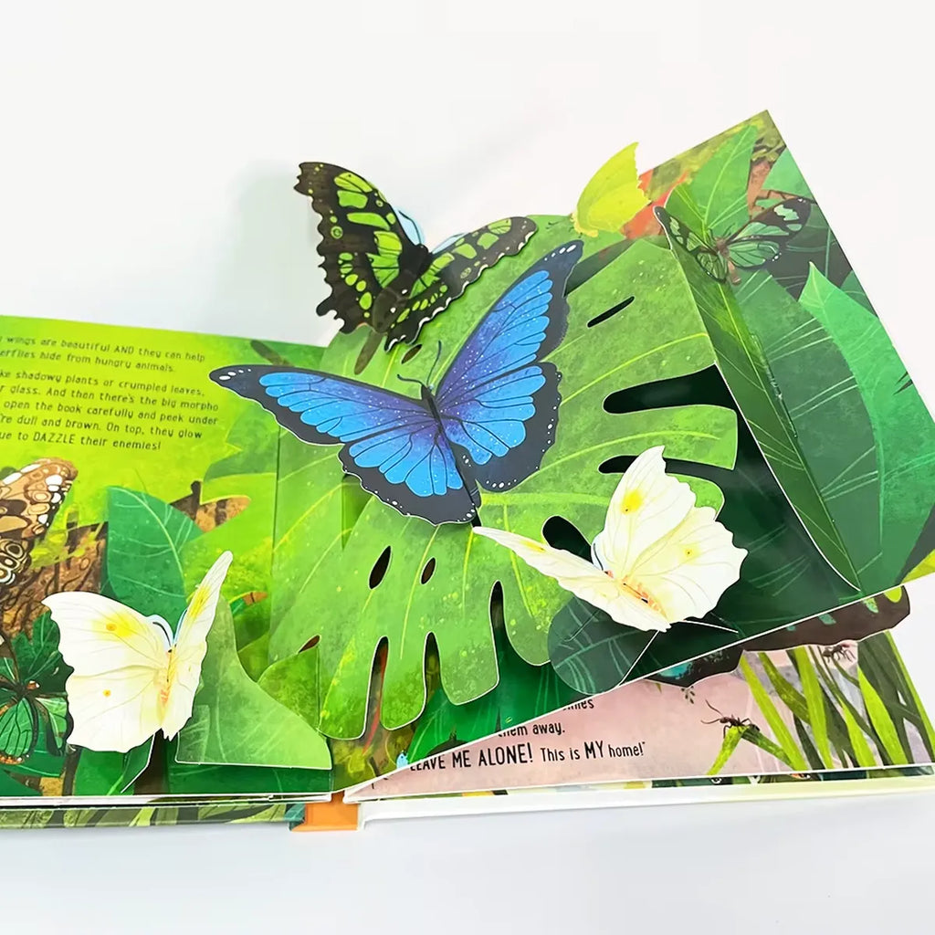 3D Pop-Up Butterfly Book