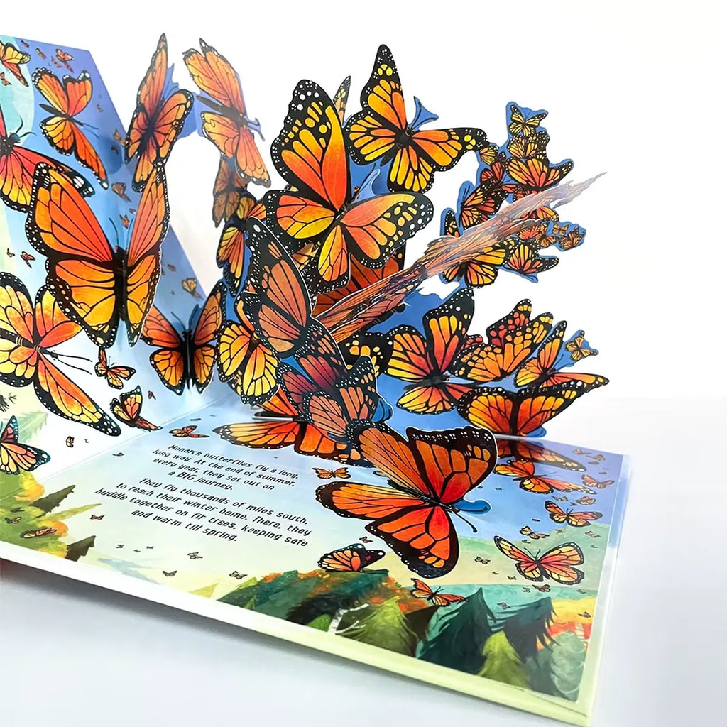 3D Pop-Up Butterfly Book
