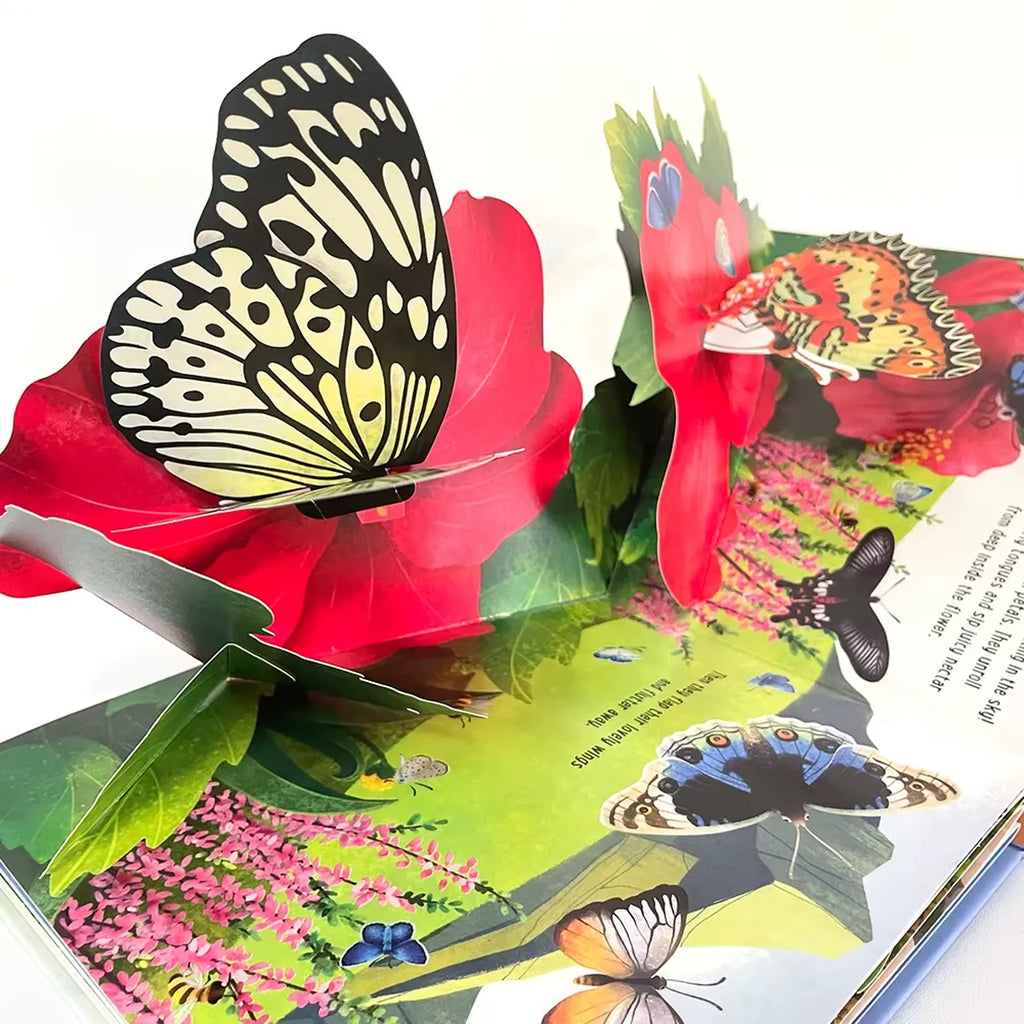 3D Pop-Up Butterfly Book