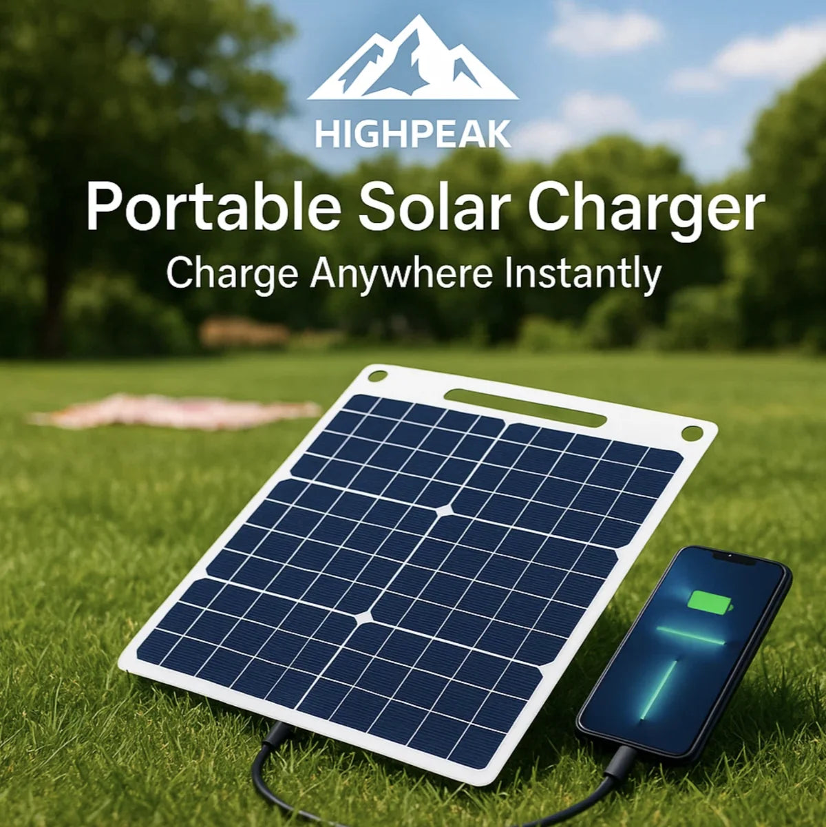 Portable Solar Panel Charger