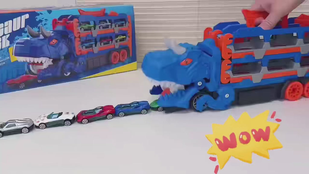 Dinosaur Truck Toy Set