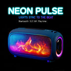 Flame Effect Bluetooth Speaker