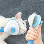 FurPop  Self Cleaning Pet Brush