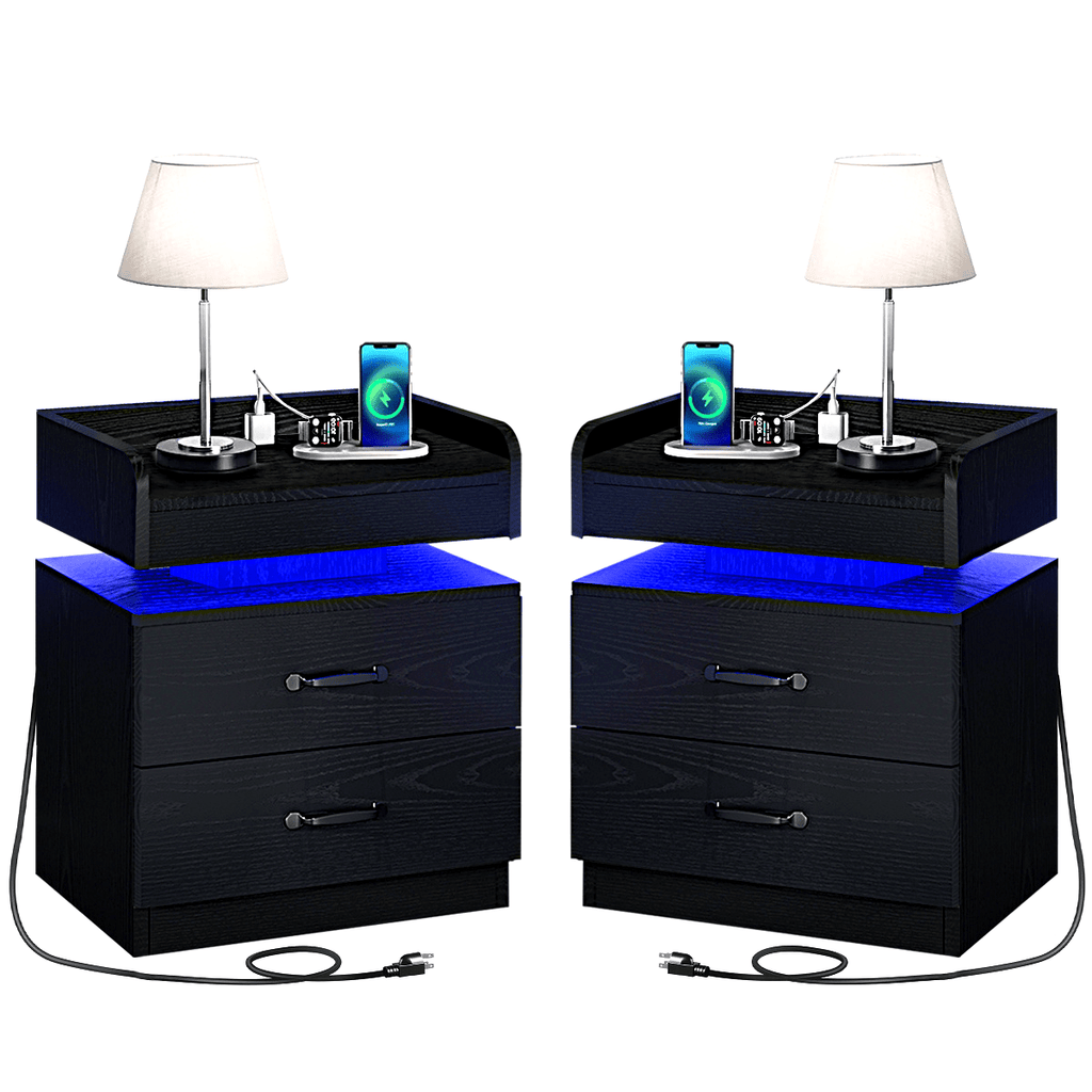 Modern LED Nightstand