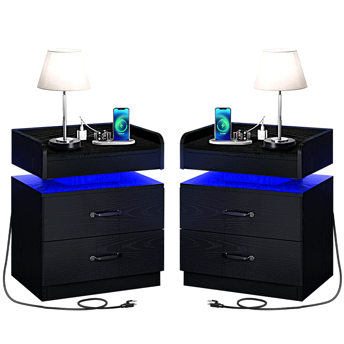 Modern LED Nightstand