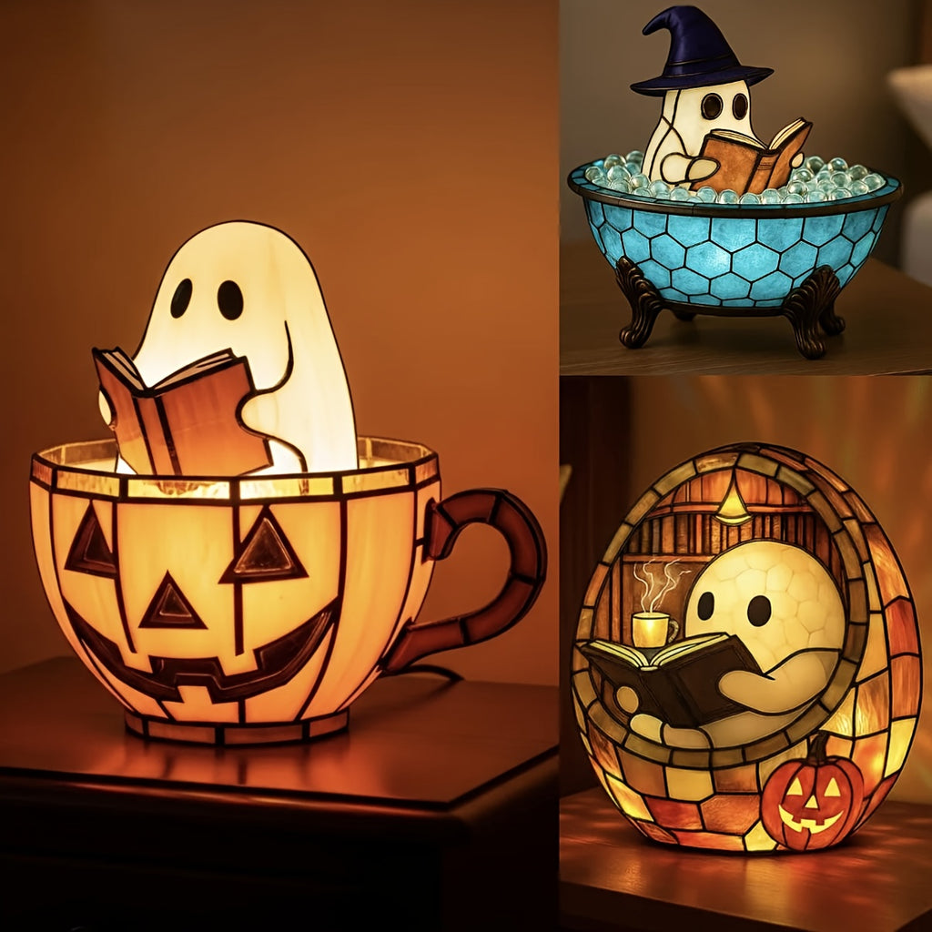 Ghostly Halloween Figurine