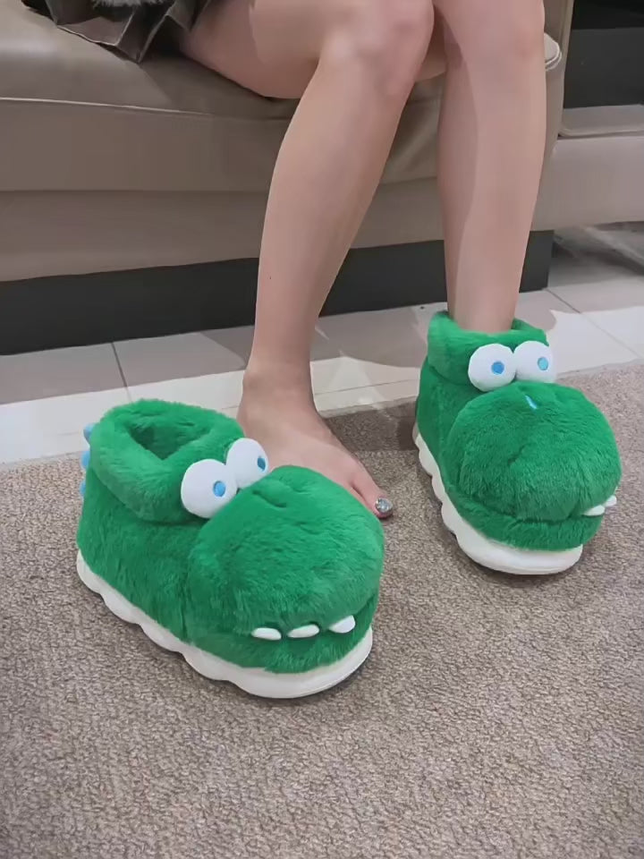 Cozy Crocodile Slippers