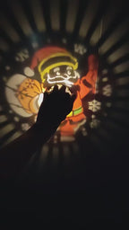 Solar Santa Projection Light