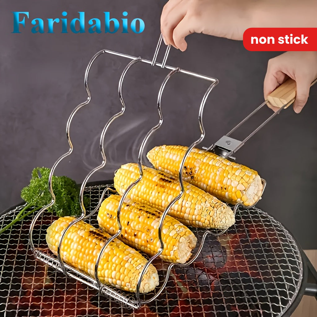 BBQ Grill Basket Rack
