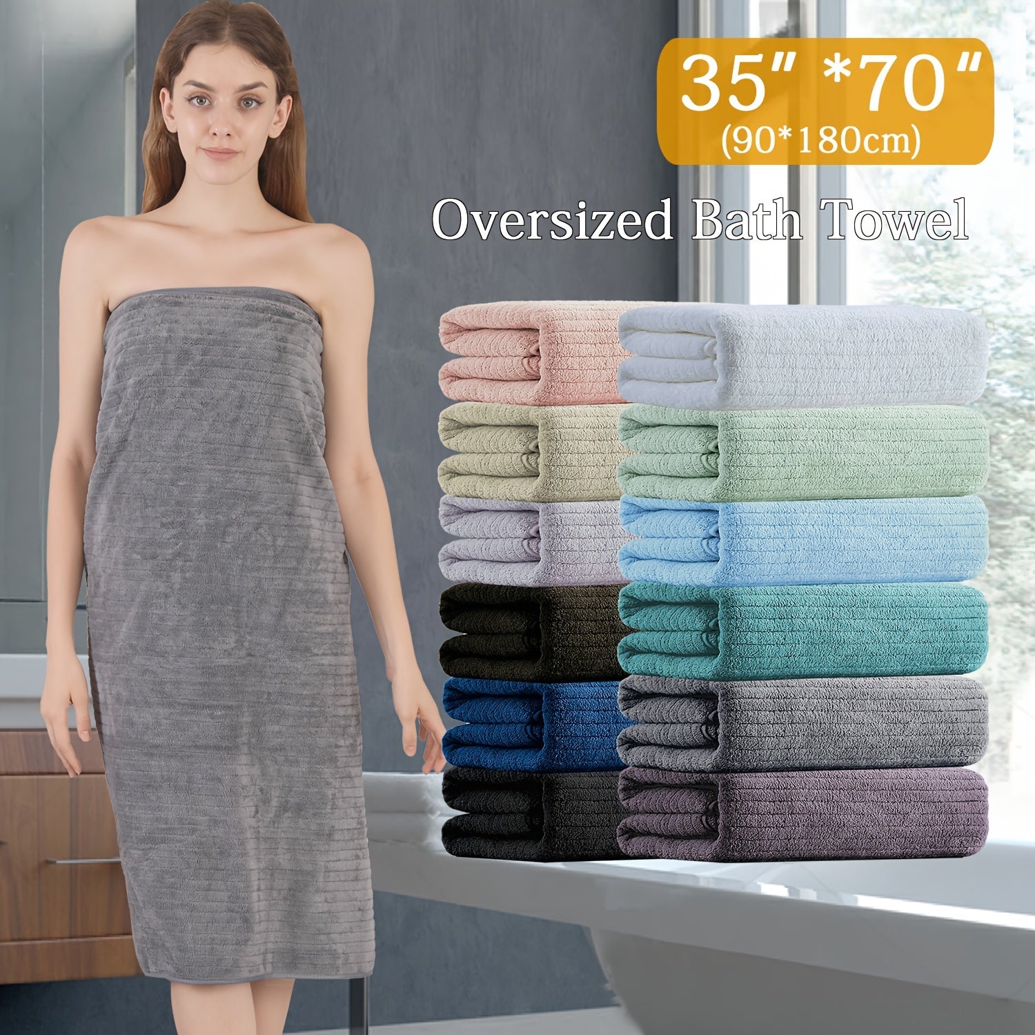 4Pack Oversized Towels