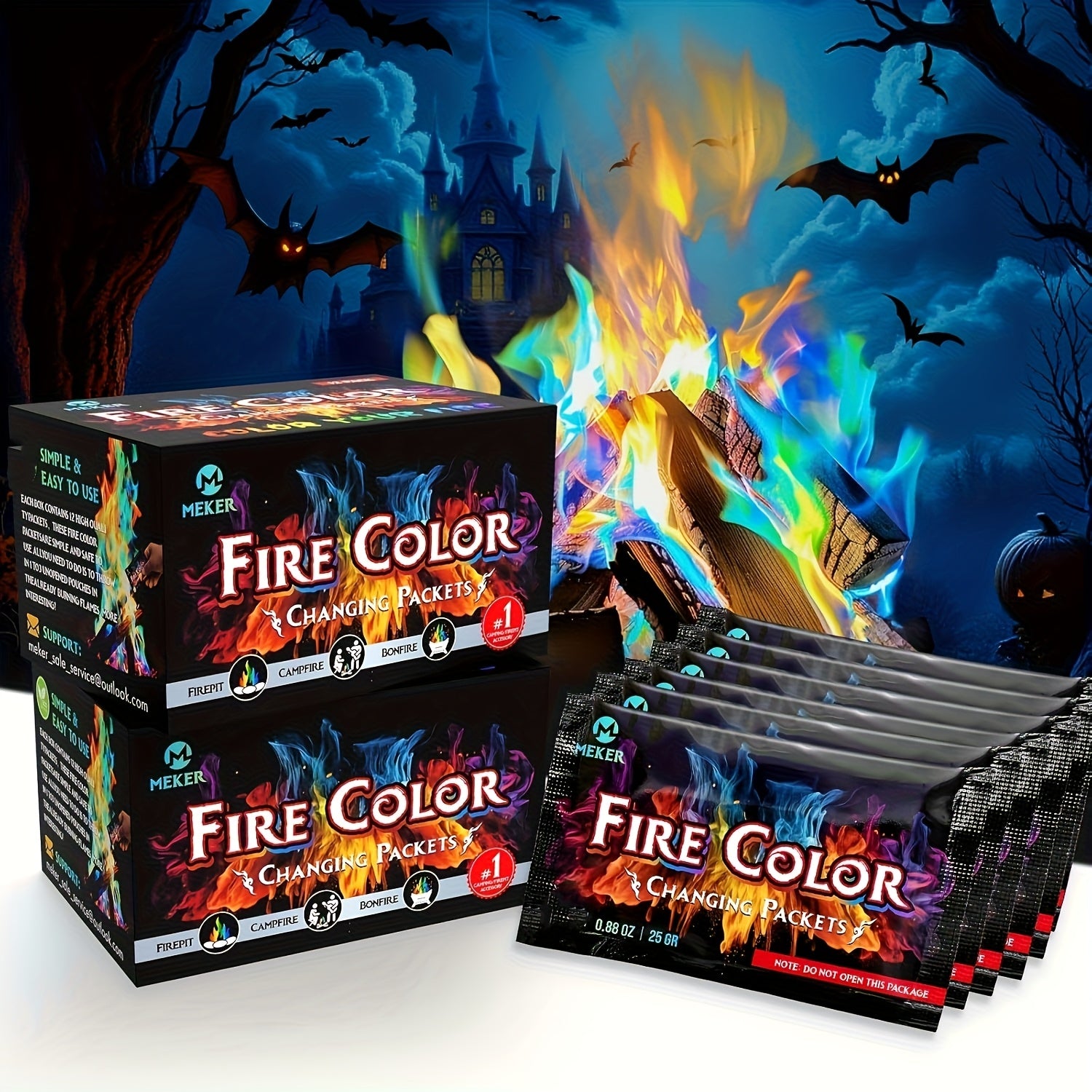 Color Fire Packets 12pcs
