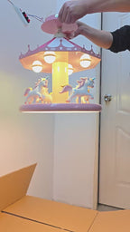 Princess Carousel Ceiling Lamp