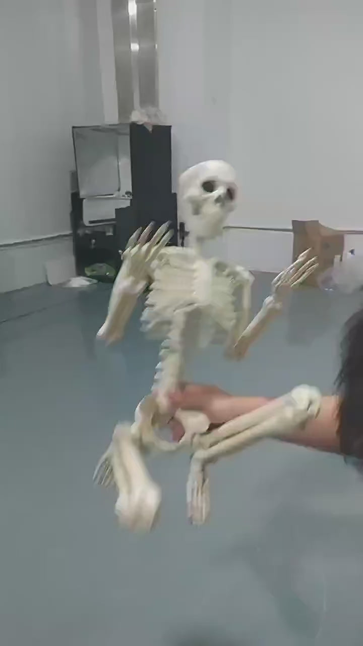 Climbing Skeleton Halloween Decor