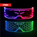 LED Visor Glasses