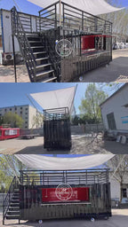 Two-Story Container Restaurant